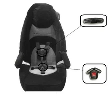 Baby Car Seat Belt Harness Clip & Buckle Replacement Set For Cosco Ventura 3A