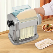 Electric Pasta Maker Automatic Noodle Machine Fresh Pasta Dough Roller 9 Gears