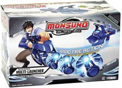 MONSUNO STRIKE MULTI LAUNCHER von GIOCHI PREZIOSI Figuren Action Spiel NEUWARE