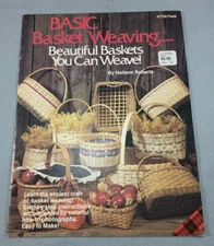 Basic Basket Weaving Nellan Roberts #7726 Plaid Craft Pattern Book