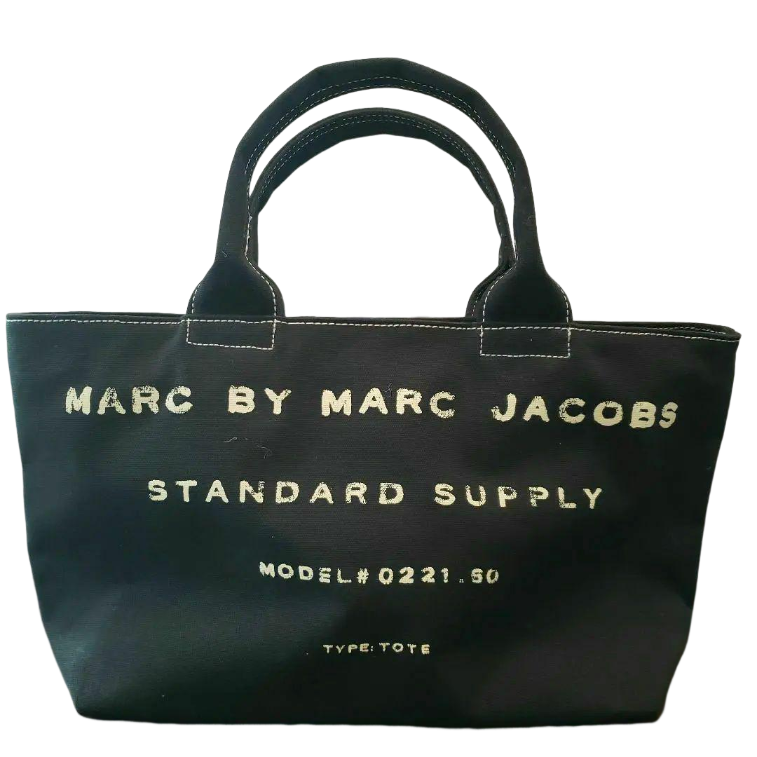 MARC BY MARC JACOBS canvas tote bag 50 x 26cm | eBay