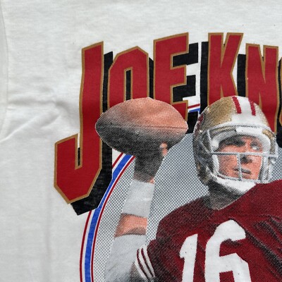 VTG NEW 90s San Francisco 49ers Joe Montana Knows Super