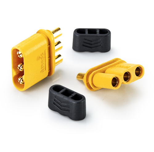 8 Paar 16 Stück MR30 2.0mm 3Pin Stecker Buchse Multirotor Motor ESC Goldstecker - Bild 3 von 12