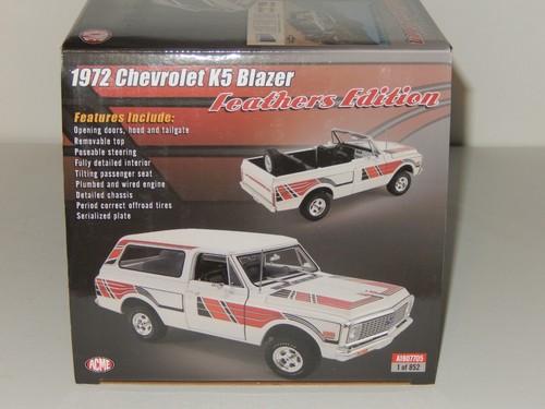 1:18 Scale GMP/ACME 1972 Chevrolet K5 Blazer, Feathers Edition Item # A1807705 - Picture 20 of 20