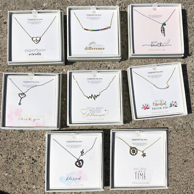 Sterling Silver Inspirational Necklaces Macy's Bling Jewelry