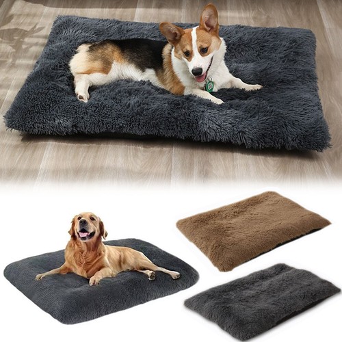 Super Soft Large Pet Dog Bed Mattress Puppy Sleeping Kennel Mat Pad Bed