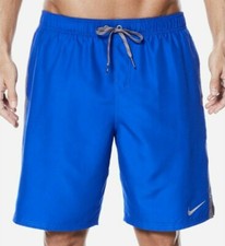 Nike Men's Diverge Colorblocked 9" Blue Swim Trunks - SMALL - NWT - MSRP 48.00