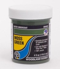 Woodland Scenics CW4533 Water Undercoat Moss Green Bottle 