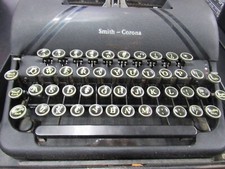 SMITH-CORONA Sterling vintage typewriter w/ floating shift thumbnail