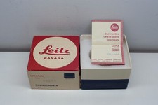 leica R 50mm f2 leicaflex box only with guarantee card