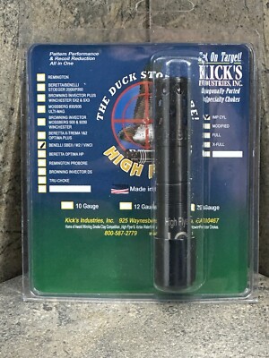 Kick's High Flyer Choke Tube for Benelli Crio Plus 20ga Improved Cylinder