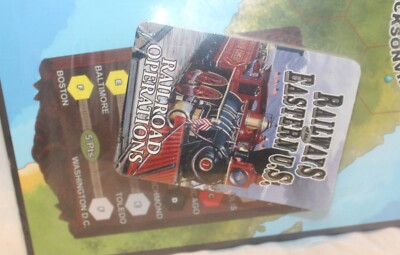 Railways of the World Eastern US Railroad Operations Expansion for New  Sealed
