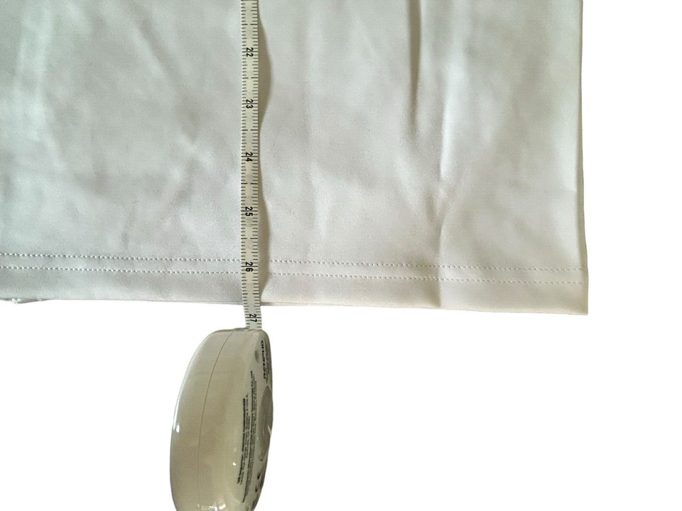 NEW Peter Millar Mens White Fuse Elite Full Zip Vest Size L Golf Preppy