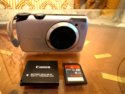 Canon PowerShot A3300 IS 16.0MP Digital Camera - Read! 13803133912 
