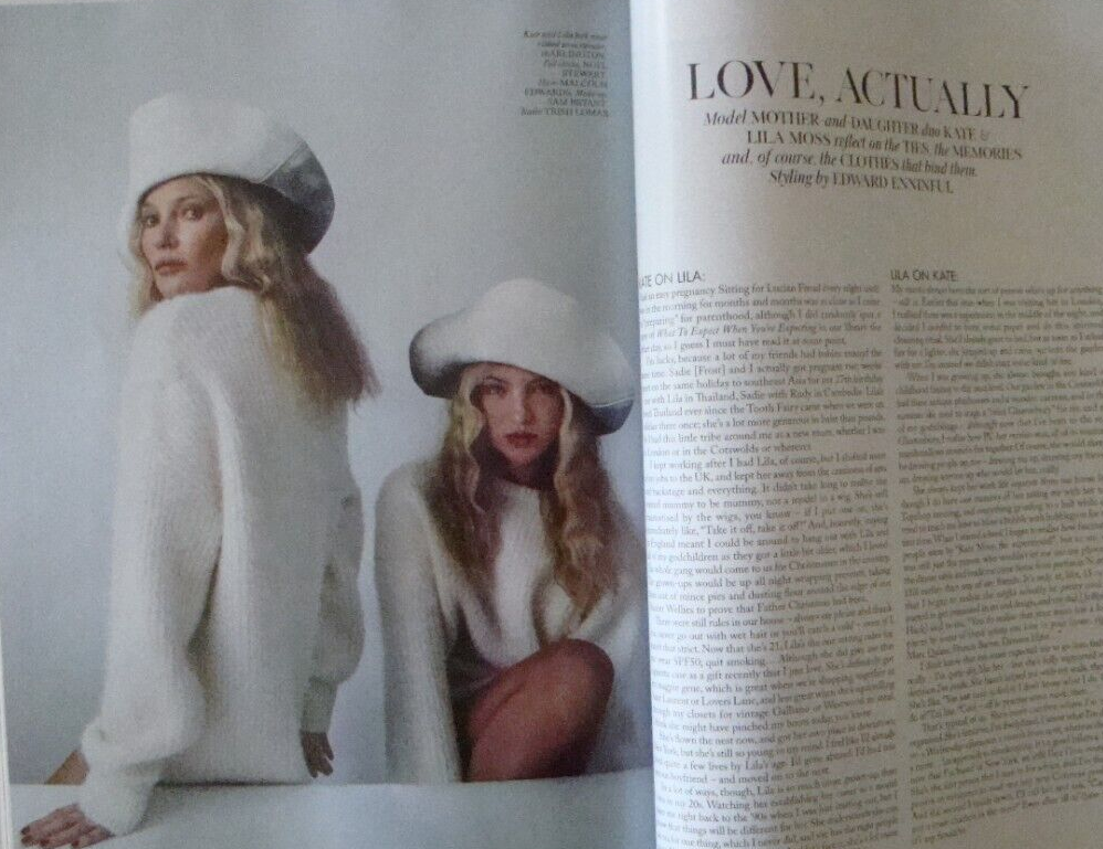 Jodie Comer Kate Moss VOGUE UK December 2023 + The New Review