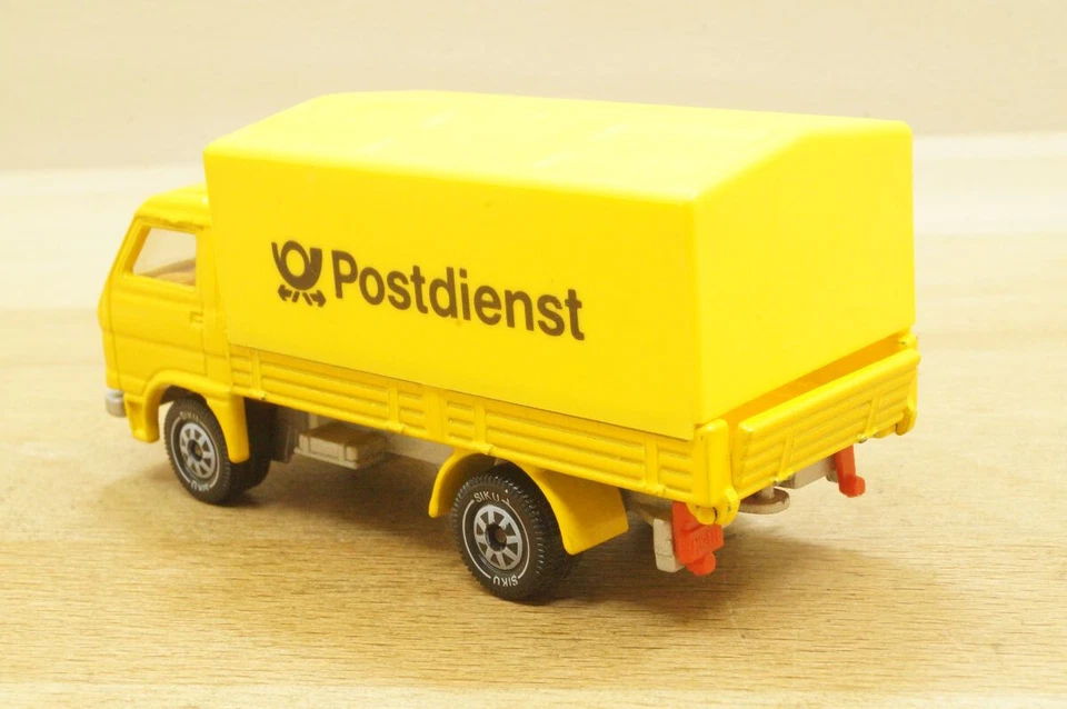 Maßtab 1:43 SIKU 1625 M. A. N. VW Pritsche Con Baldacchino " Postdienst " Senza - Immagine 4 di 4