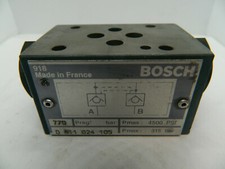 1 x Bosch 0811024105 Check Valve 315 Bar 4500 PSI Check Valve