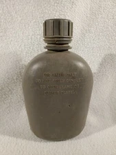 Vietnam US Army Military Field Gear 1 Qt Canteen Plastic 1966