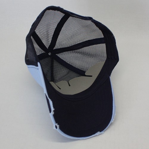 NEU Baseballkappe Distressed Baumwolle Schaumstoff Netz 5 Panel Druckknopflasche Trucker - Bild 19 von 29