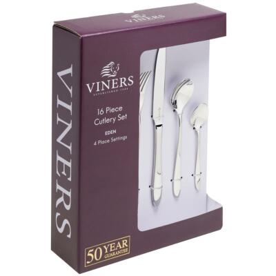 Viners Eden 18 10 Edelstahl 16-teiliges Besteckset Geschenkbox 0302.575