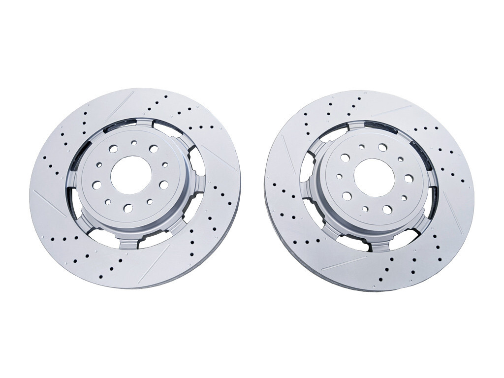 Maserati GranCabrio GranTurismo Front Brake Rotor Pair 257141/2 awitalian