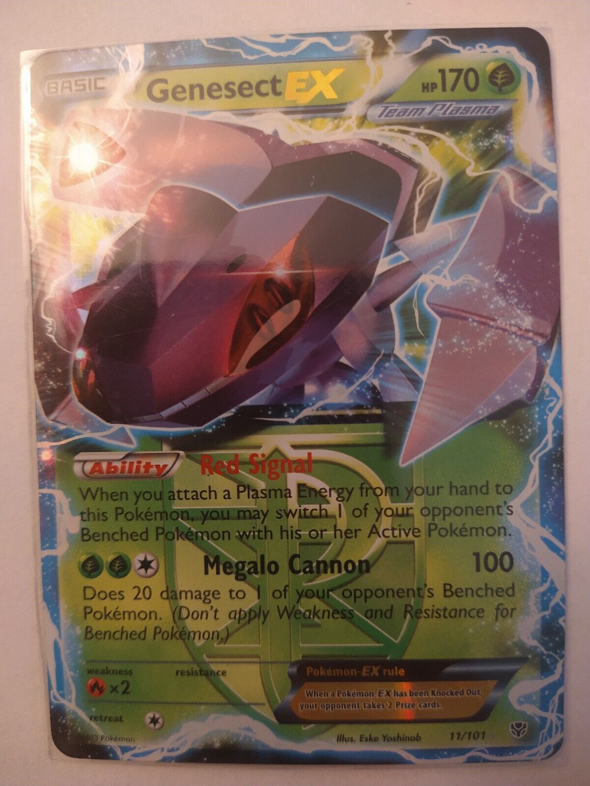 Genesect EX - 11/101 (Team Plasma Ultra Rare) – MK Cards