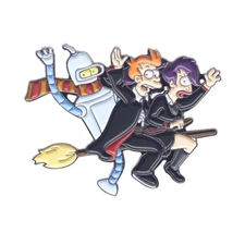 Futurama John Brooch Badge Metal Pin figure cosplay