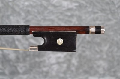 Hochwertiger Geigenbogen TOURTE Violon Bow Silver Mounted Silber montiert Geige
