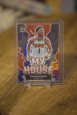 2022-23 Panini Donruss Optic - #14 Devin Booker My House Purple Prizm - Suns