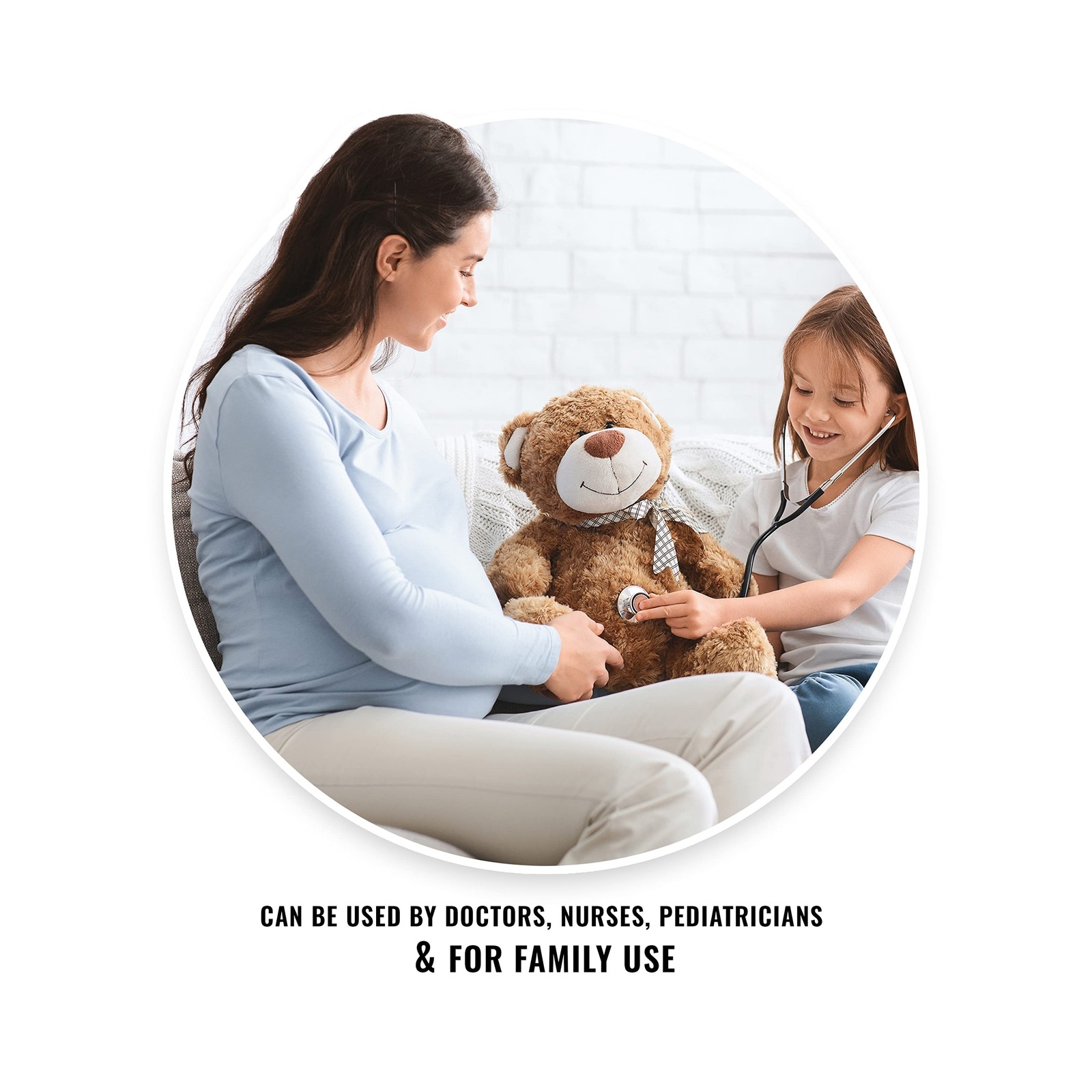 ASA TECHMED Nurse EMT Starter Pack Stethoscope, Blood Pressure Monitor and Tr...