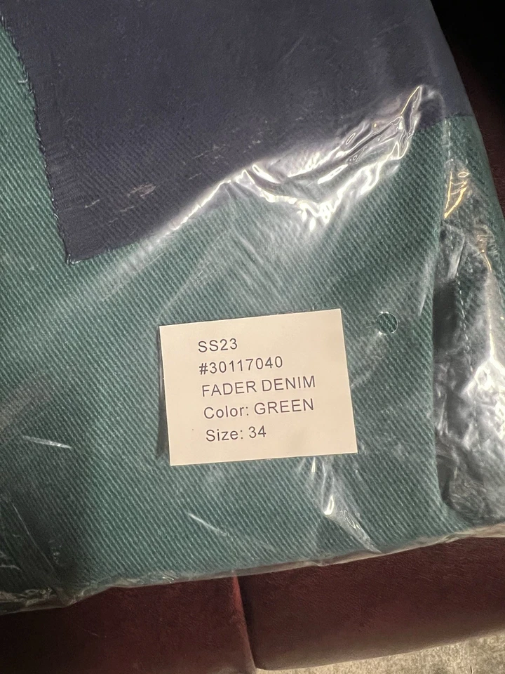 Ropa Enjoi Skateboards - Fader Denim Verde Talla 34 - Primavera 2023 Muestra Foto 2 de 4