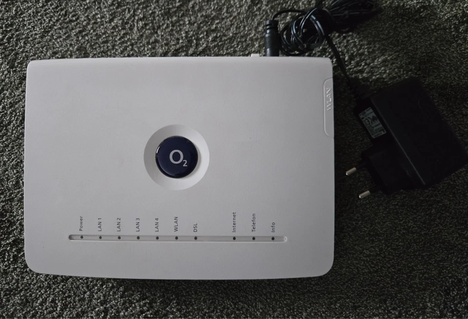 O2 HomeBox 2 - WLAN Router 6431 LAN , Wifi