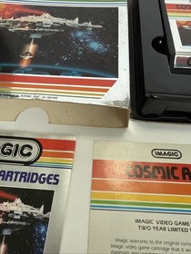 Vintage Atari Game Lot Nexar And Cosmic Ark With Boxes