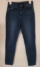 KanCan High Rise Ankle Skinny Jeans Dark Wash Size 5 26