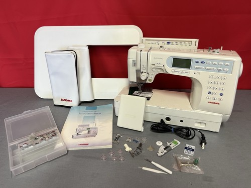 Janome Memory Craft 6600 Sewing & Quilting Machine SERVICED AND SEWING WELL!