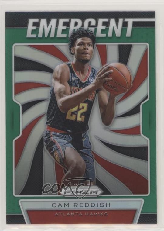 2019-20 Panini Prizm Emergent Green Prizm Cam Reddish #3 0a3