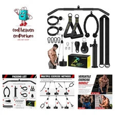 Pulley System, Weight Cable Pulley System for Home Gym,Cable Machine Attachme...