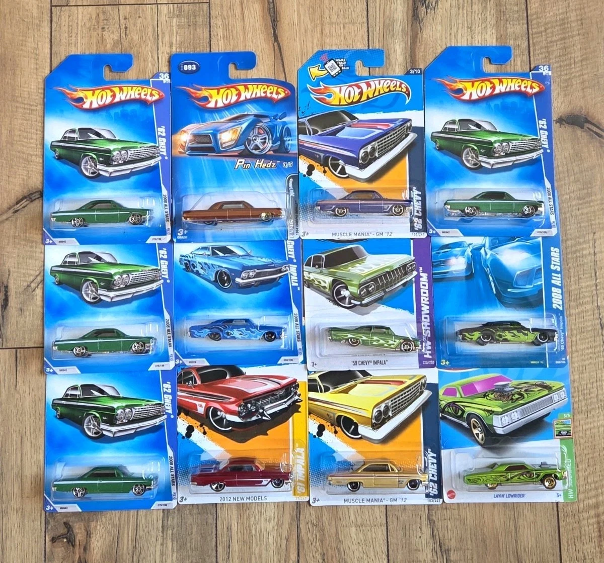 Hot Wheels Chevrolet Impala Contemporary Manufacture Diecast