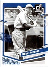 2023 Panini Donruss - Babe Herman