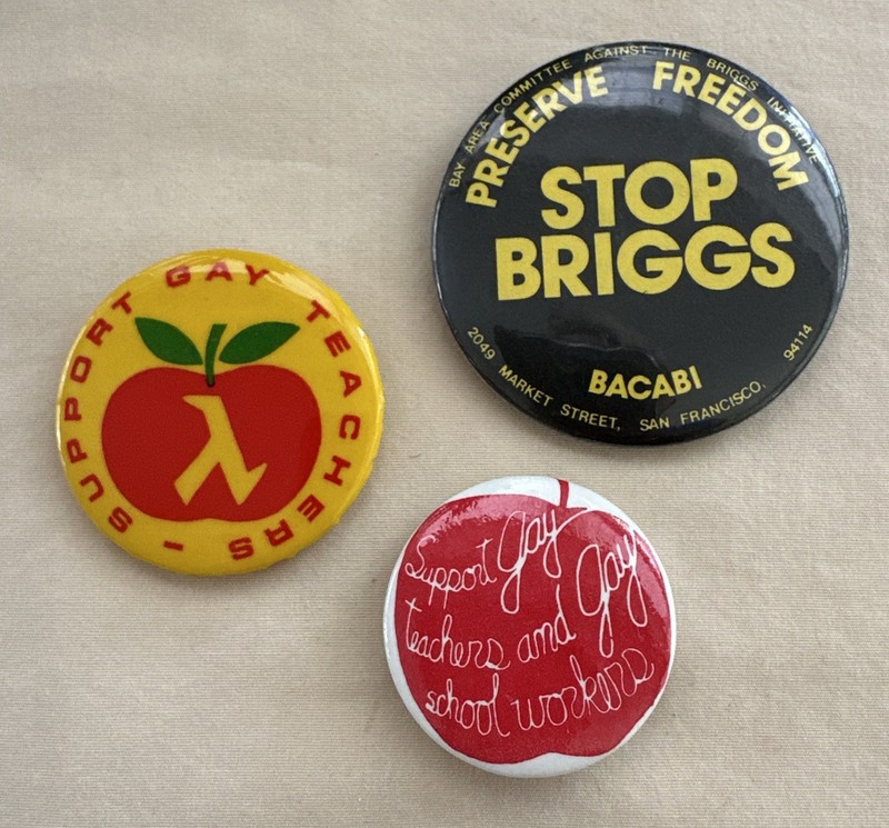 Gay Rights Political Buttons