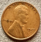 1927-S  Lincoln Wheat Cent - [F] Fine - San Francisco Mint - C094