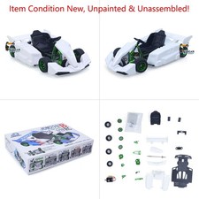 Plastica Auto da Corsa Elettrica 1/10 RC Go-Kart Modello JDM298B Kit Retrofit Illimitato