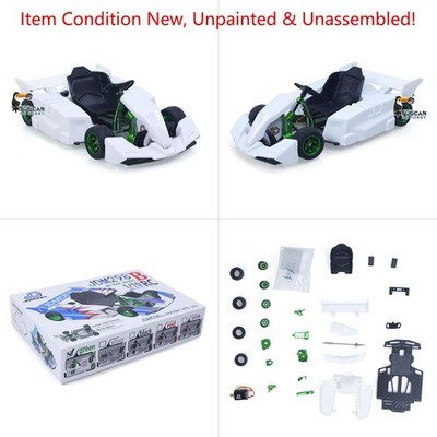 Plastic Electric Racing Car 1/10 RC Go-Kart Model JDM298B Unlimited Retrofit Kit