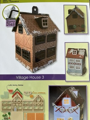 Stanzschablone CraftEmotions 115633/1533 Village House 3