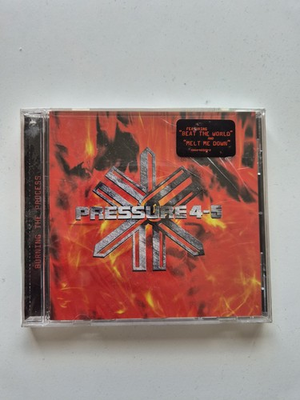 #ad Pressure 4 5 Burning The Process 2001 CD Alt Nu Metal Cracked Case Sealed $29.00