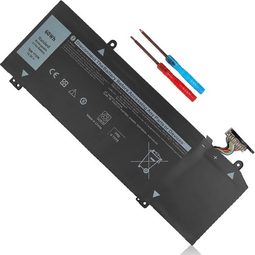 60Wh 1F22N 15.2V Laptop Battery for Dell Alienware M15 R1, Alienware M17 R1, G5