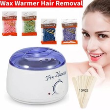 Waxing Kit Hair Removal Depilatory Paraffin Machine Beauty Kit Pot 400g Wax Bean