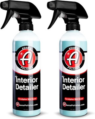 Adams Polishes Interior Cleaner Detail Spray 16oz 2 Pack