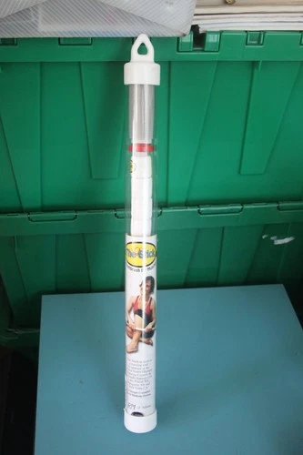 The Stick Body Roller Massage Therapy Tool Original 19" GREY Handle 10 Bead NEW