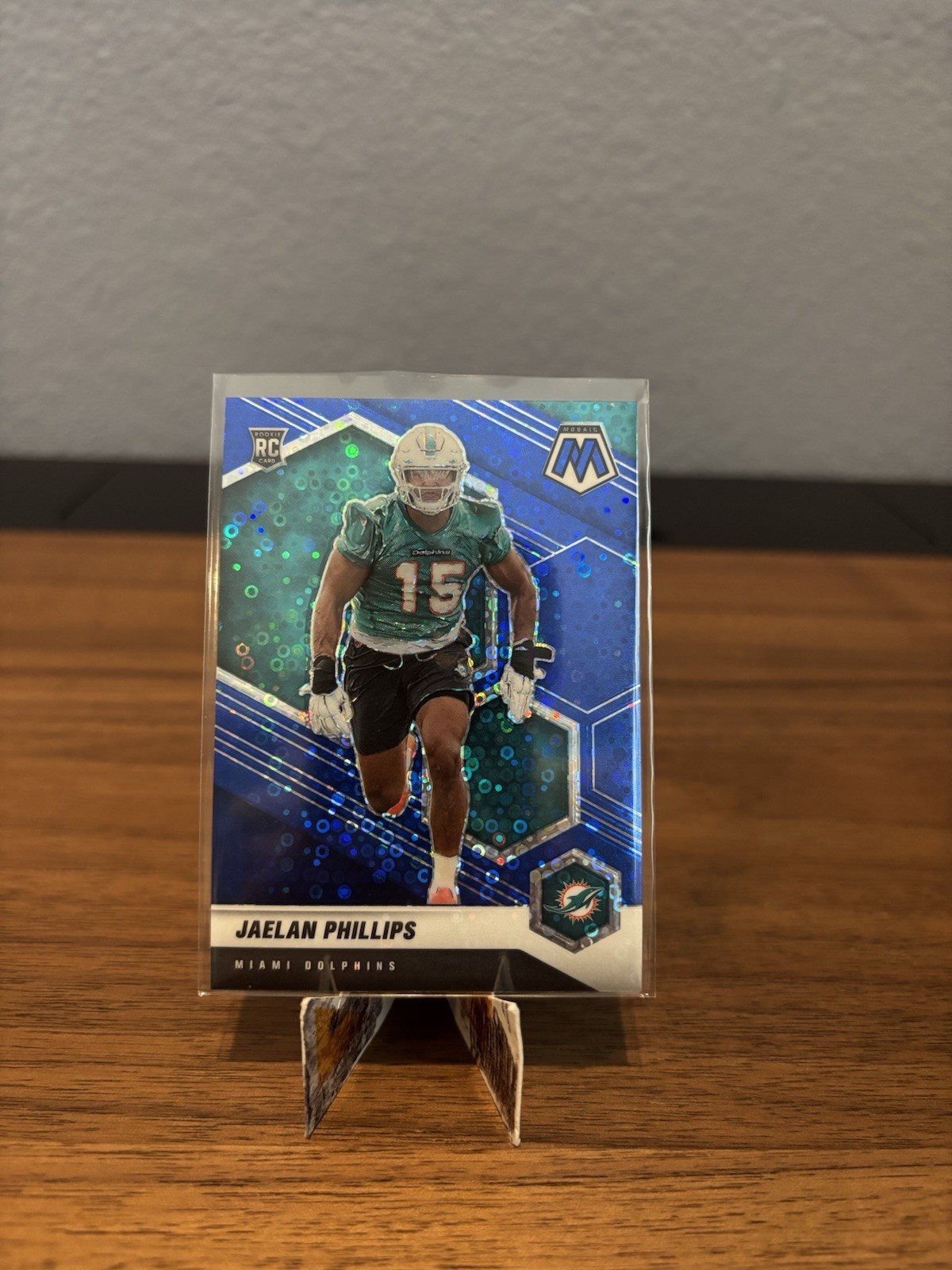 Jaelan Phillips Panini Mosaic #350 No Huddle Blue